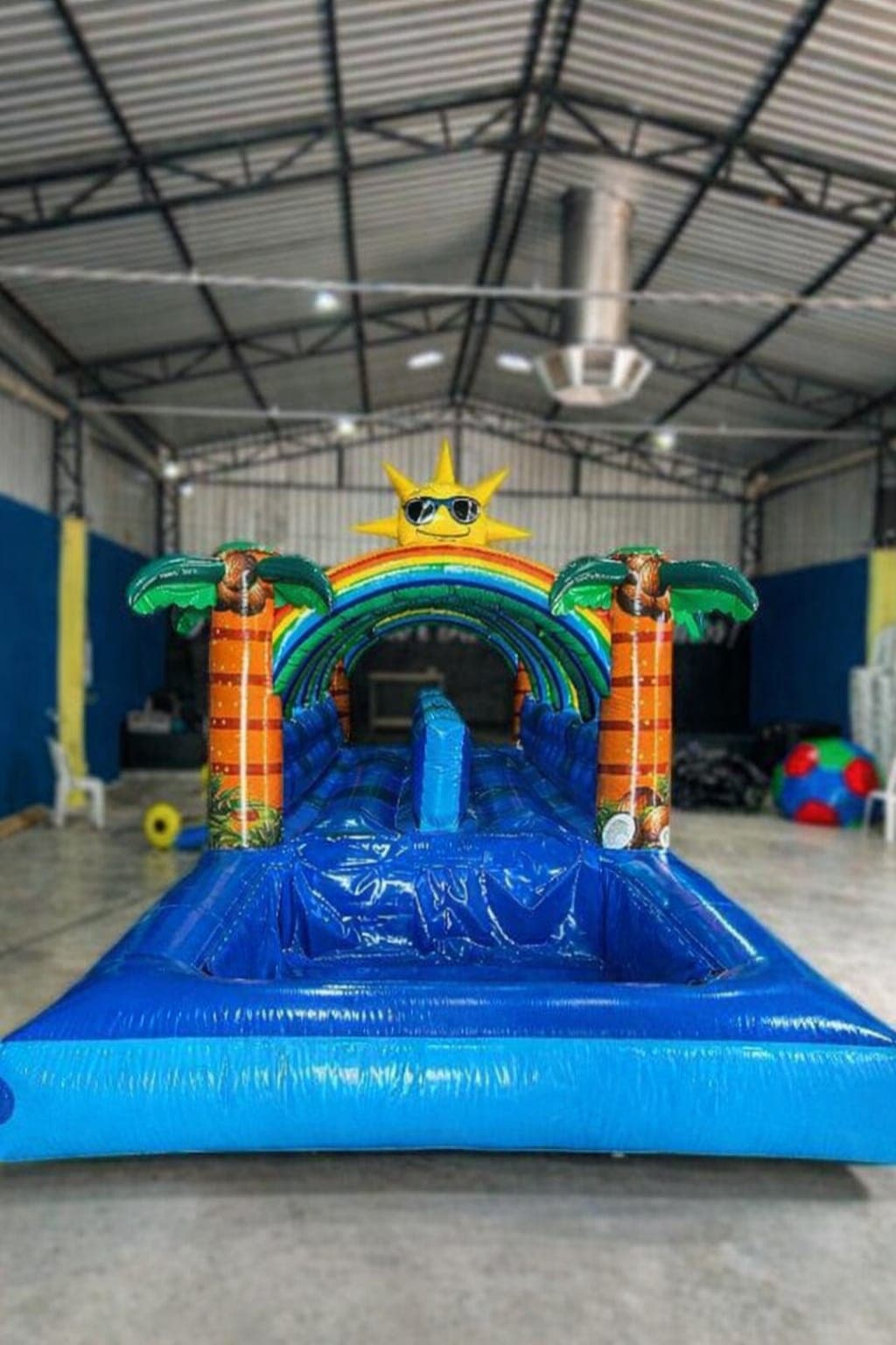 Escorregador Aquático disponível para aluguel em São Paulo, Jundiaí, Campinas e região