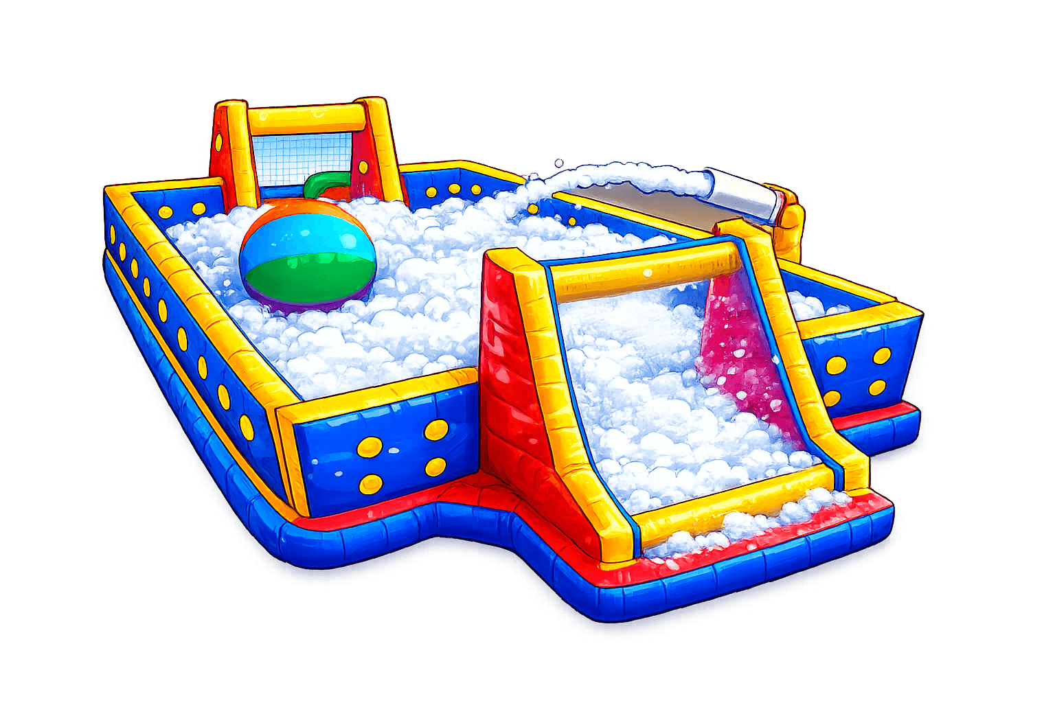 Futebol de sabão disponível para aluguel em São Paulo Jundiaí, Campinas e região